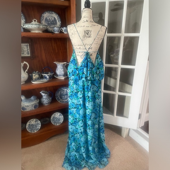 ROTATE BIRGER CHRISTENSEN Chiffon Maxi Dress - Picture 6 of 7